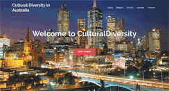 Desktop Screenshot of culturaldiversity.net.au